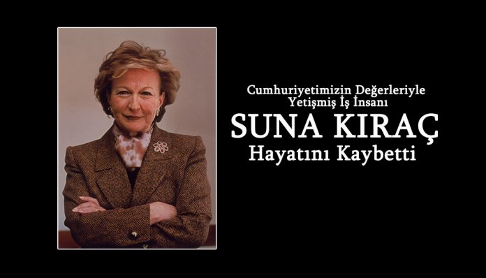 Türk İş Dünyası’nın Önemli İsmi Suna Kıraç Hayatını Kaybetti