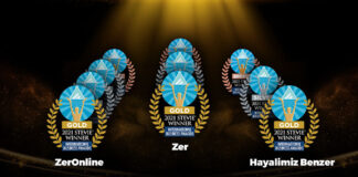 Zer, The Stevie Awards’tan 10 ödülle döndü
