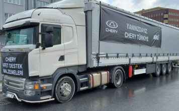 Chery’nin Depremzedelere Yardım TIR’ı