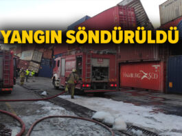 İskenderun Limanı'ndaki yangın söndürüldü