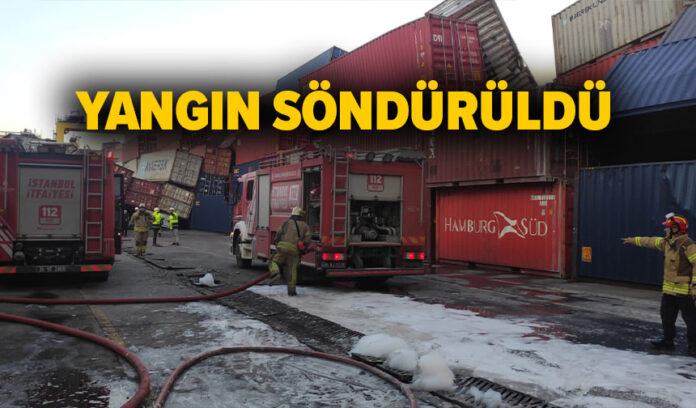 İskenderun Limanı'ndaki yangın söndürüldü