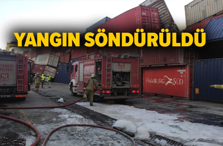 İskenderun Limanı'ndaki yangın söndürüldü